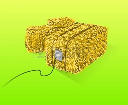 Straw bales clipart - Clipground