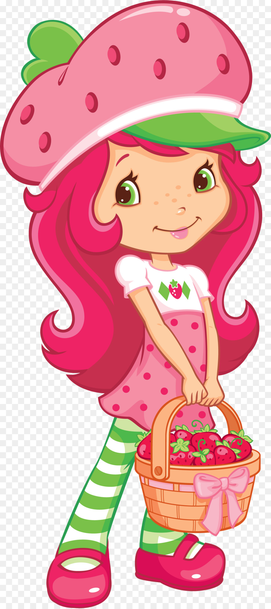 Strawberry Shortcake Cartoon clipart.