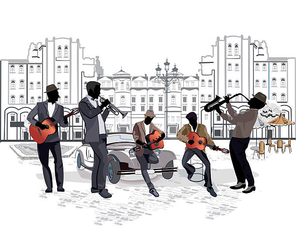 Street Performance Clip Art, Vector Images & Illustrations.