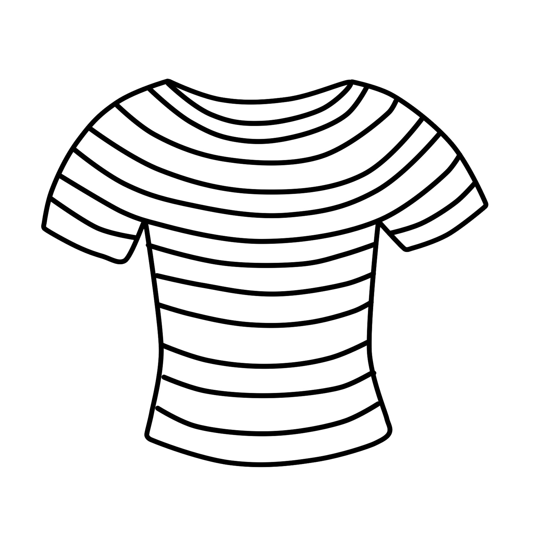 T Clipart Wiring Diagram Database Shirt Free Striped Clip.