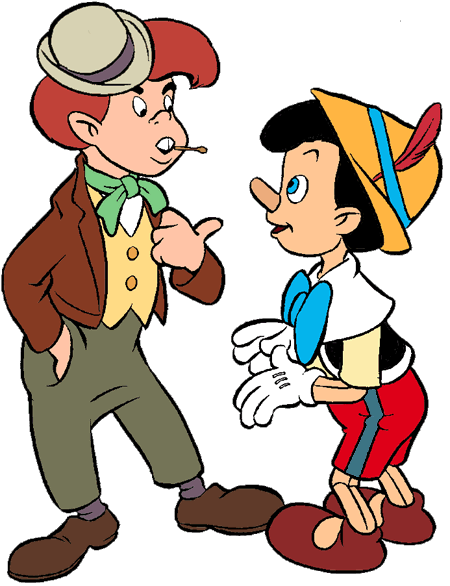 Pinocchio Villains Clip Art Images.