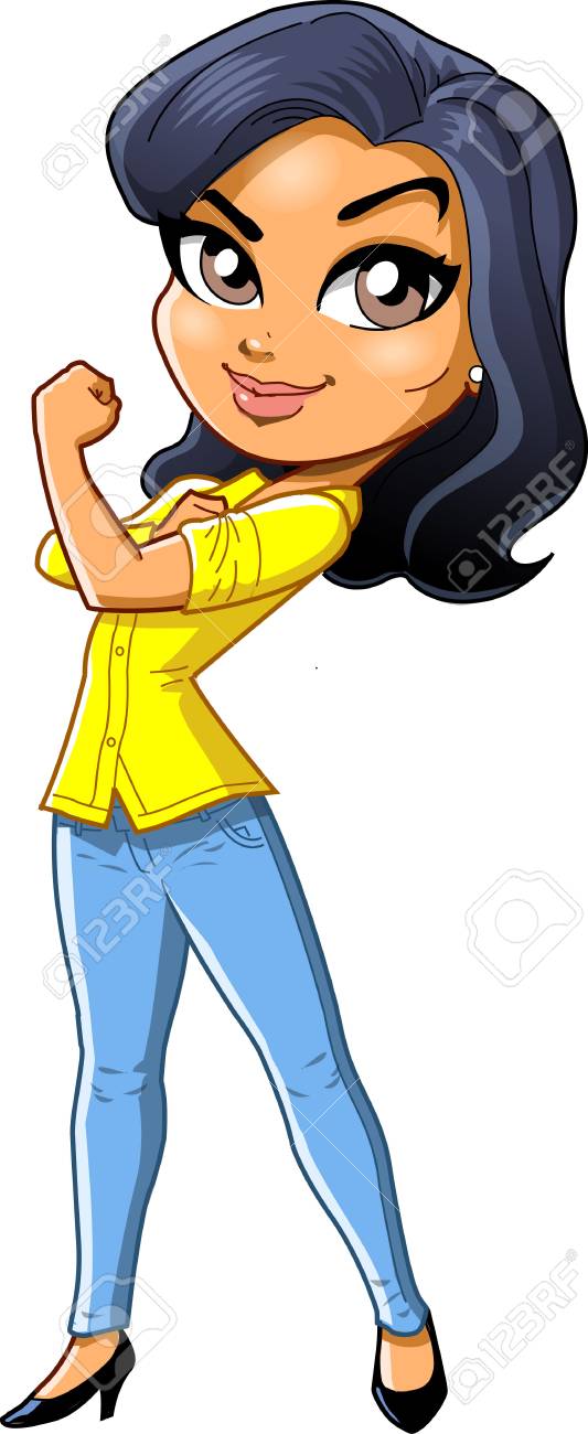 Strong Girl Clipart (100+ images in Collection) Page 1.