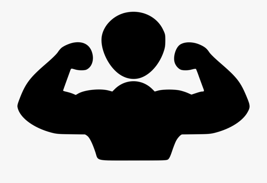 Muscular Person Svg Png.