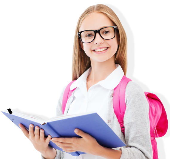 Female Student PNG Image.