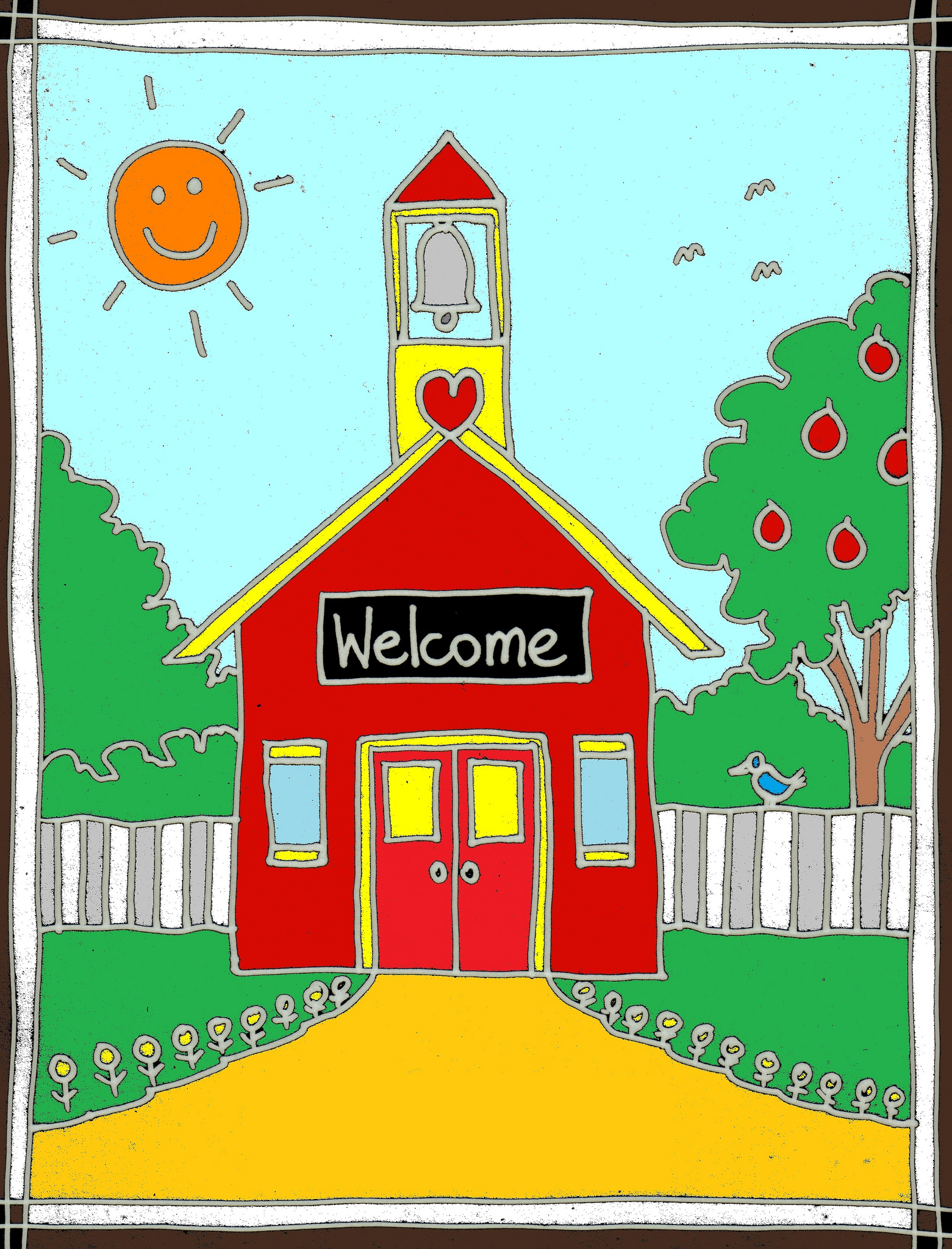 Image of Classroom Welcome Clipart #12705, Teacher Welcome Student.