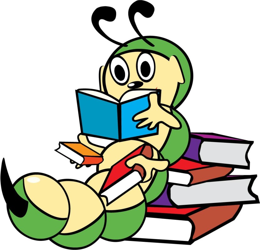 Student Reading Clipart.