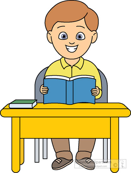 Student Sitting At Desk Clipart Free Download Clip Art.