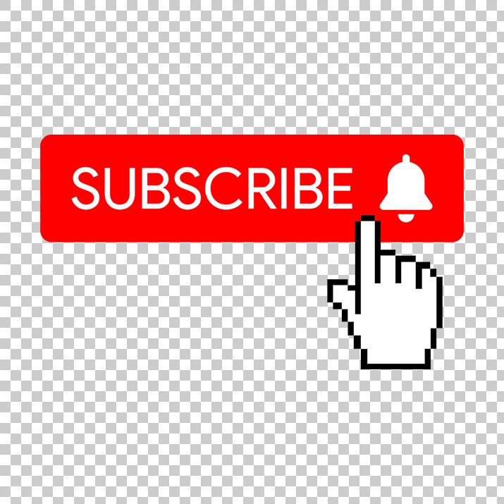 Flat Red Subscribe Button PNG image Free Download searchpng.com.