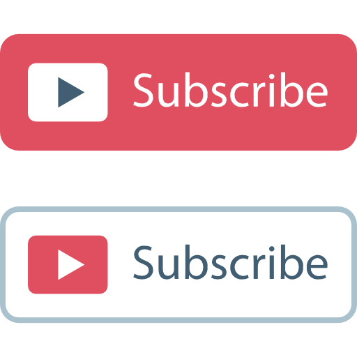 Youtube Subscribe Button Transparent Background PNG.