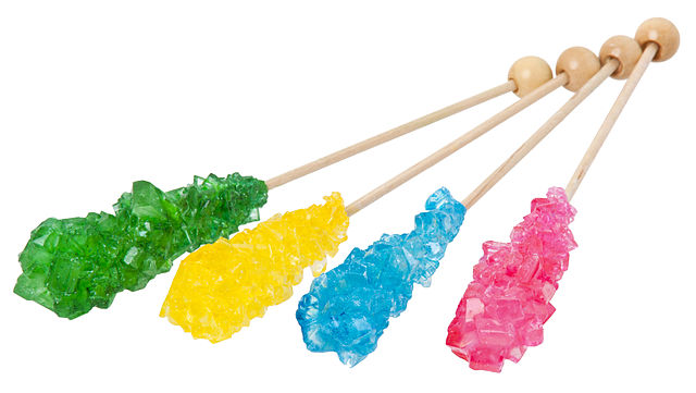 Rock candy.