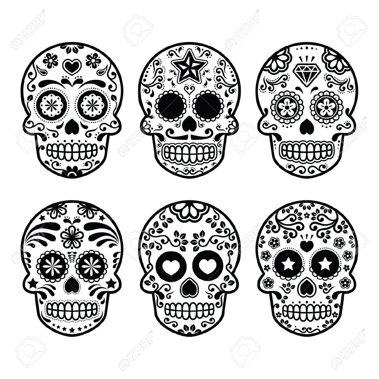 sugar skull cat clipart 20 free Cliparts | Download images on