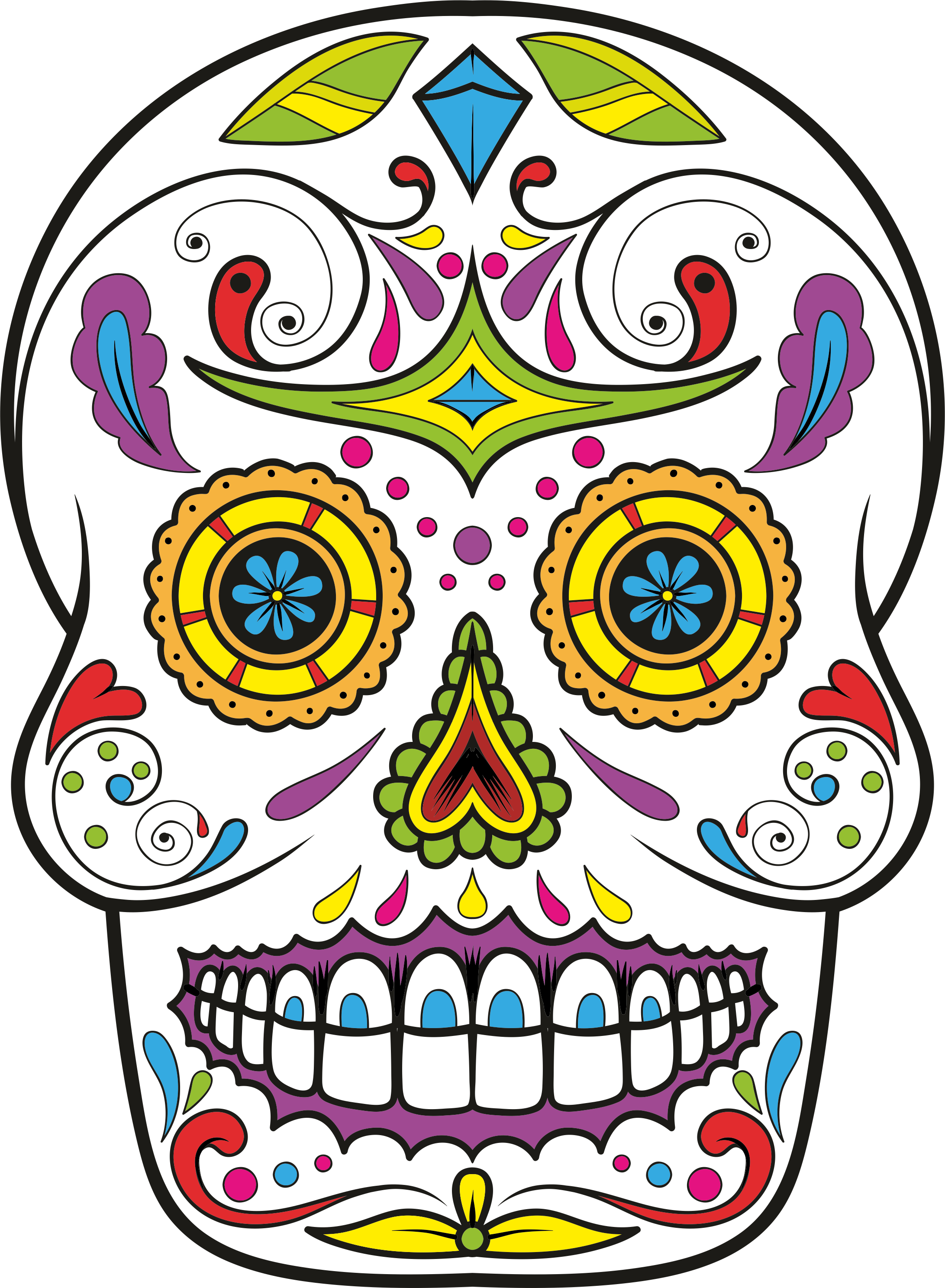 sugar-skull-clipart-print-clipground