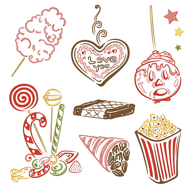 Sugared Almond Clip Art, Vector Images & Illustrations.