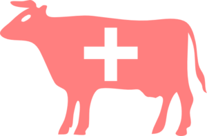 Swiss Cow Clip Art at Clker.com.