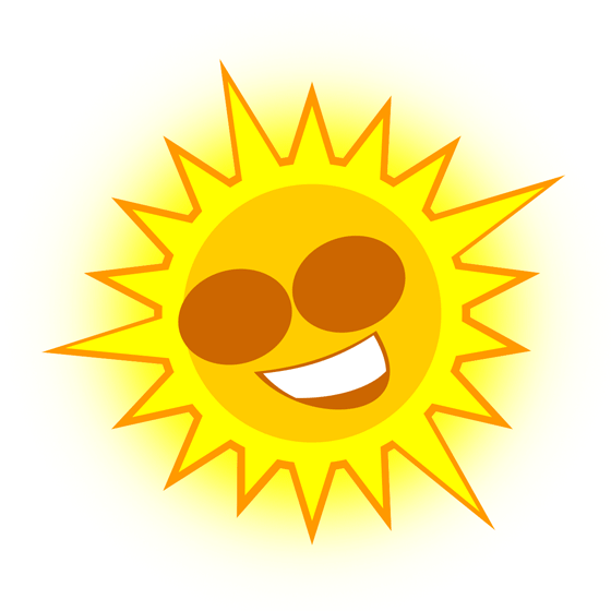 Summer Sun Clipart.