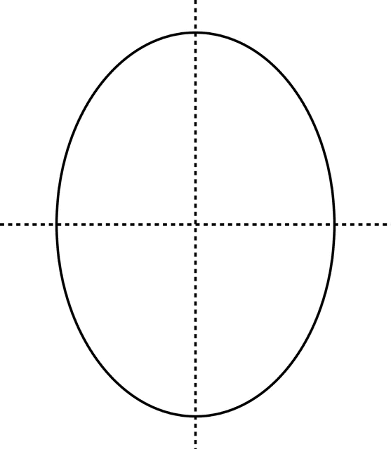 Lines of Symmetry, Oval With.