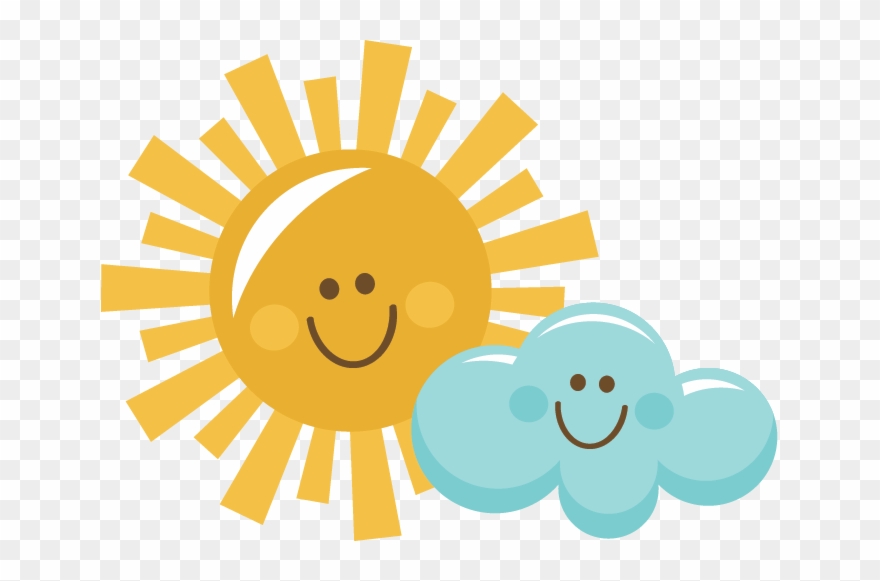 Sun And Clouds Clipart.