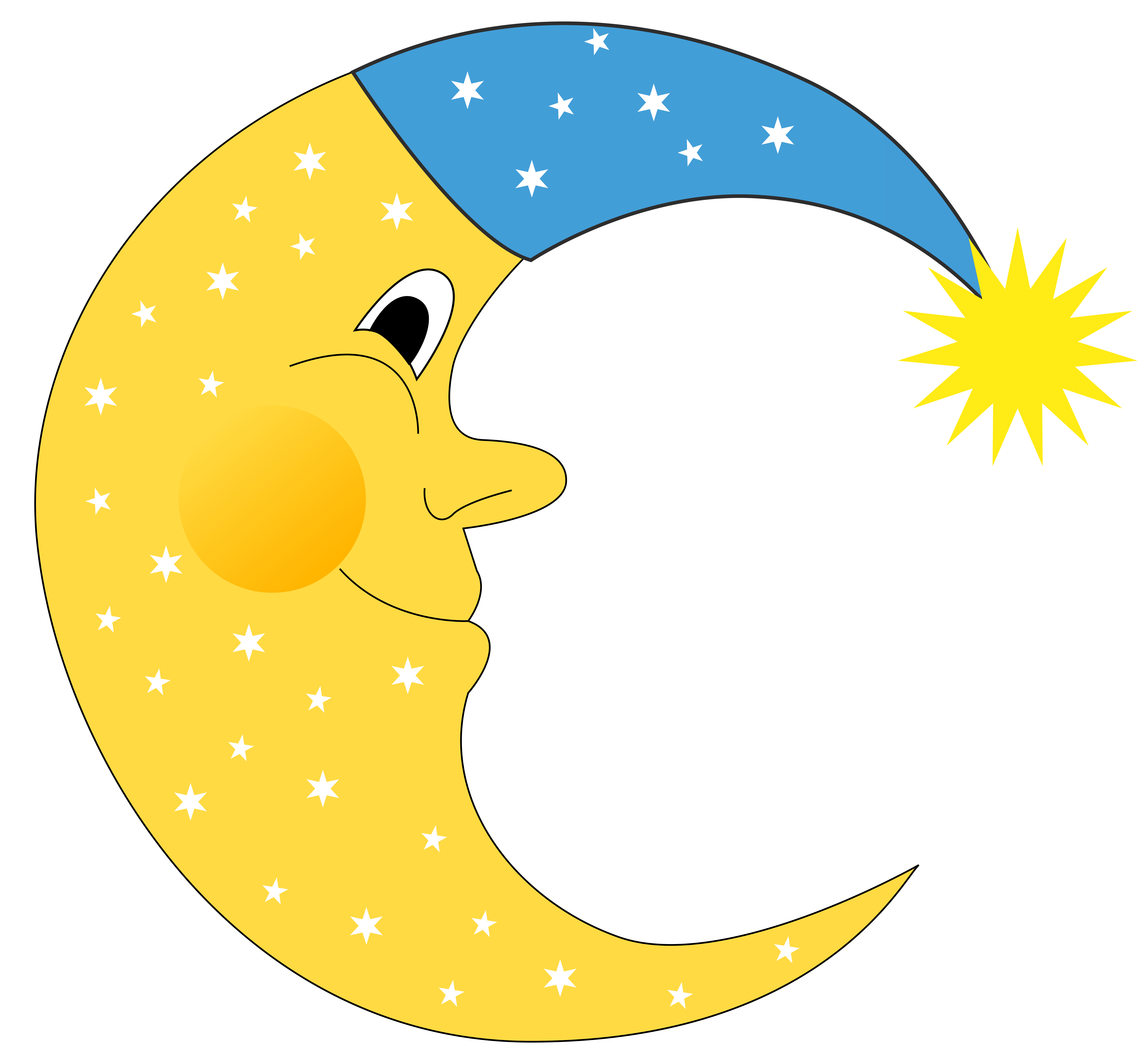 Sun And Moon Clipart Free 20 Free Cliparts Download Images On 