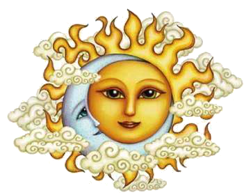 Sun And Moon Png Vector, Clipart, PSD.