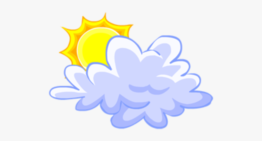 Cloud And Sun Clipart.