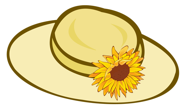 Sun Hat Clipart.