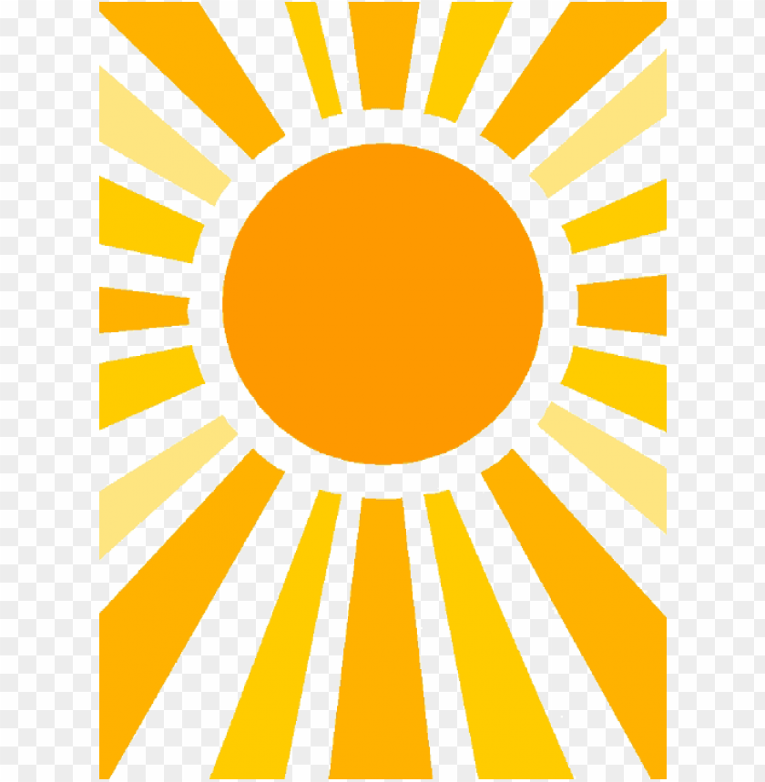 Yellow Sun Rays Clip Art