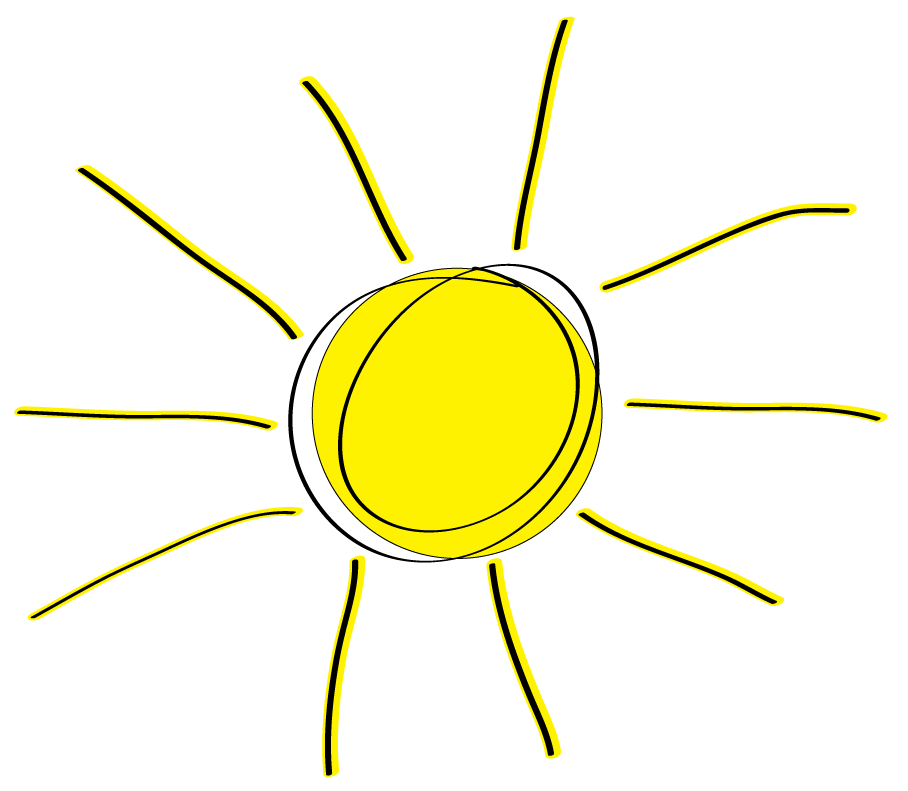 sun outline