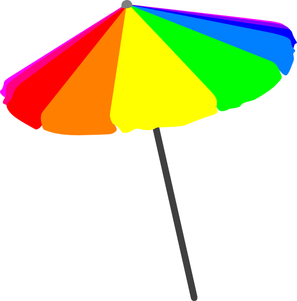 Sun Umbrella Clipart.