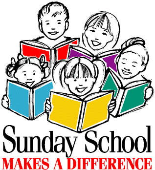 Sunday School Makes A Difference Clipart.