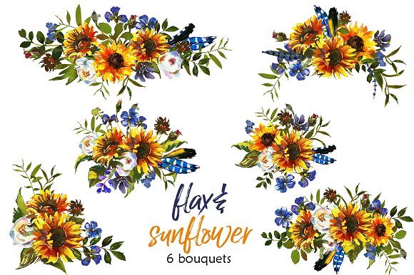 Download sunflower bouquet clipart 10 free Cliparts | Download ...