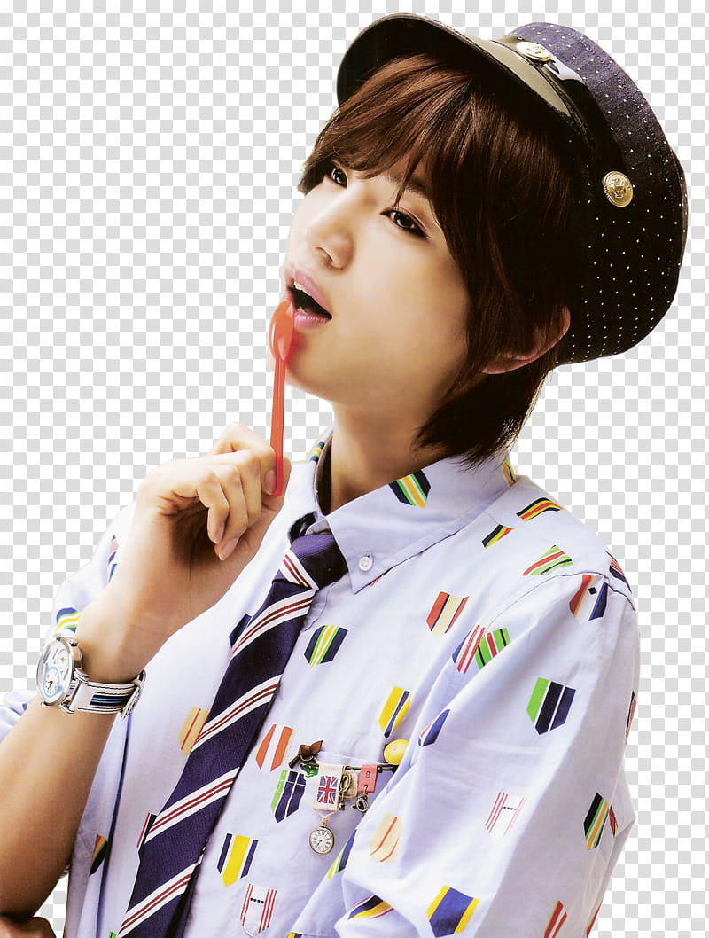 SungJong Infinite Render transparent background PNG clipart.