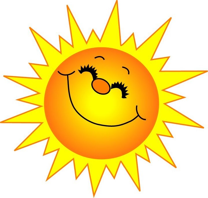 Clipart sunny weather.