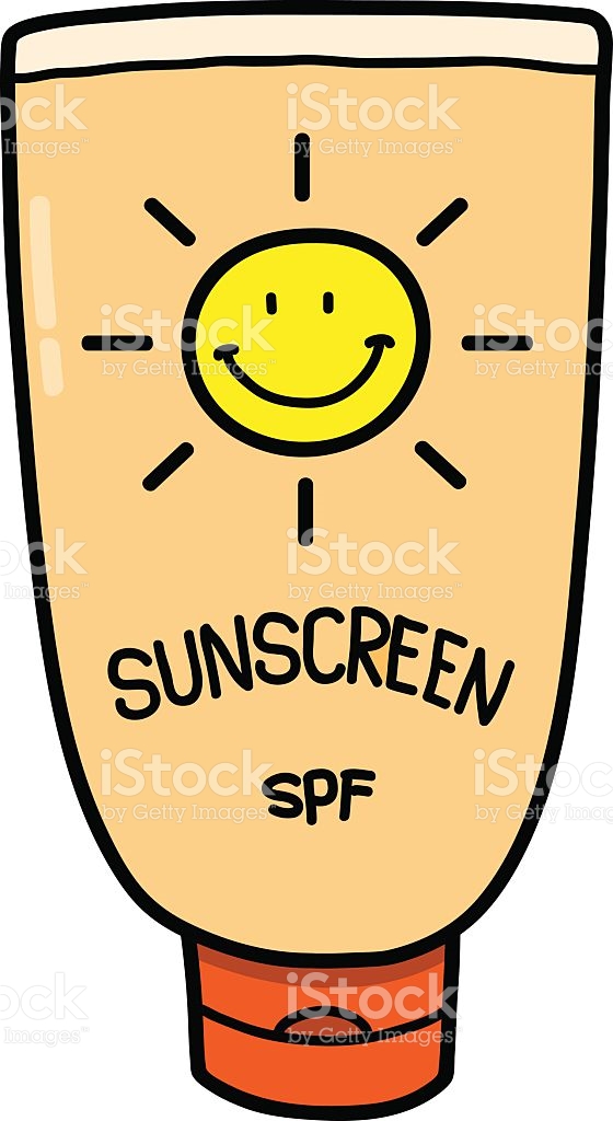 Sunscreen Bottle Clipart.