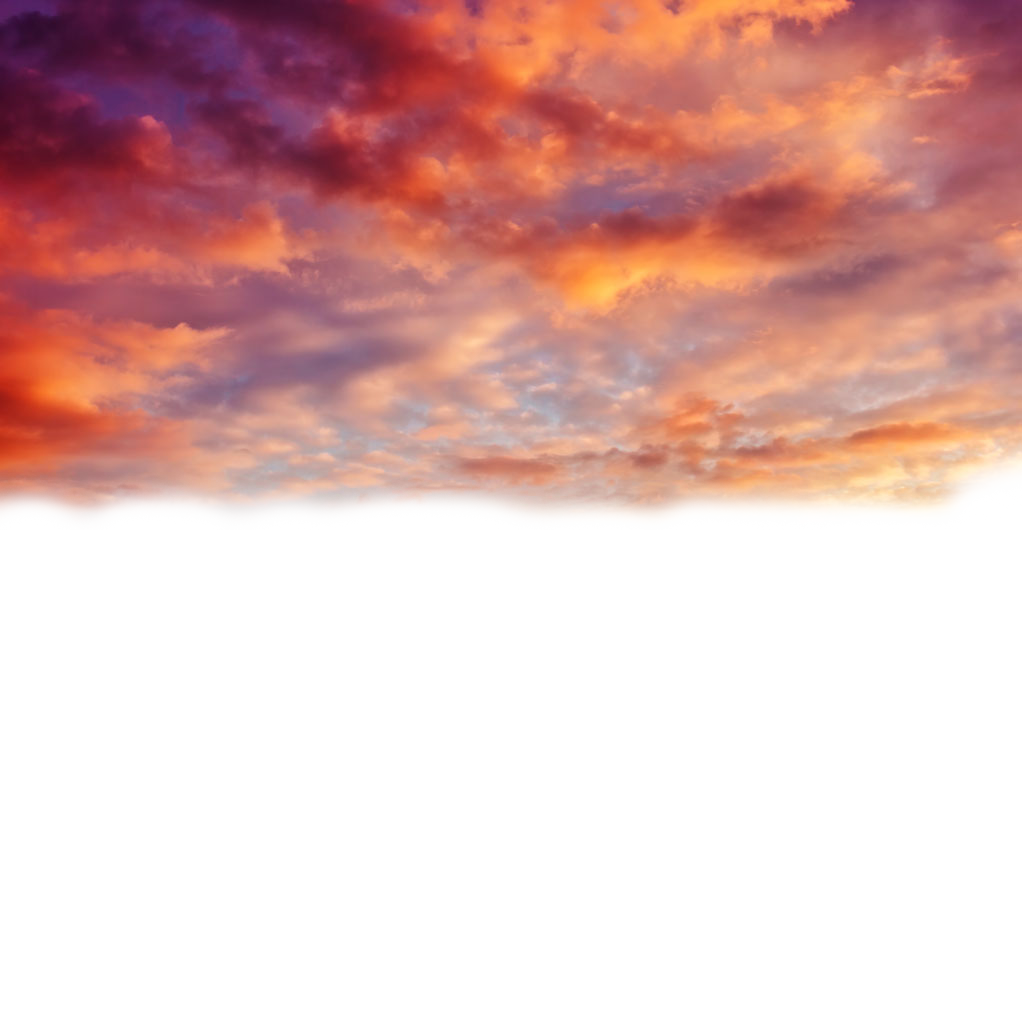 Download Beautiful Sky Sunset Cloud Free Transparent Image.