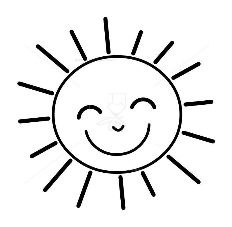 sunshine with sunglasses outline clipart 10 free Cliparts | Download