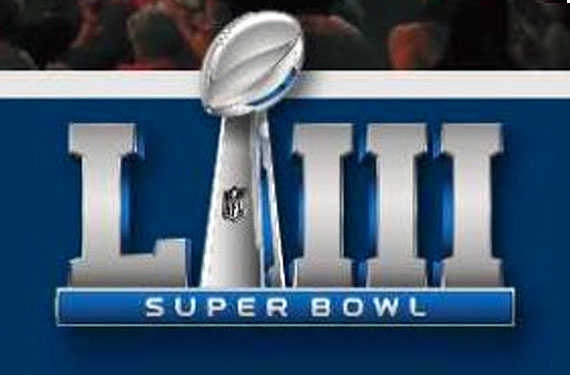 First Look: Logo for Super Bowl LIII at Atlanta in 2019.