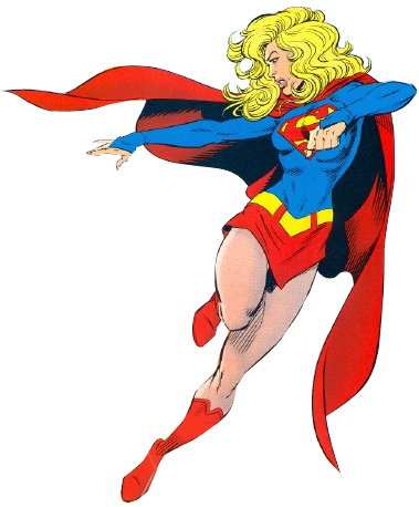 Supergirl clip art.
