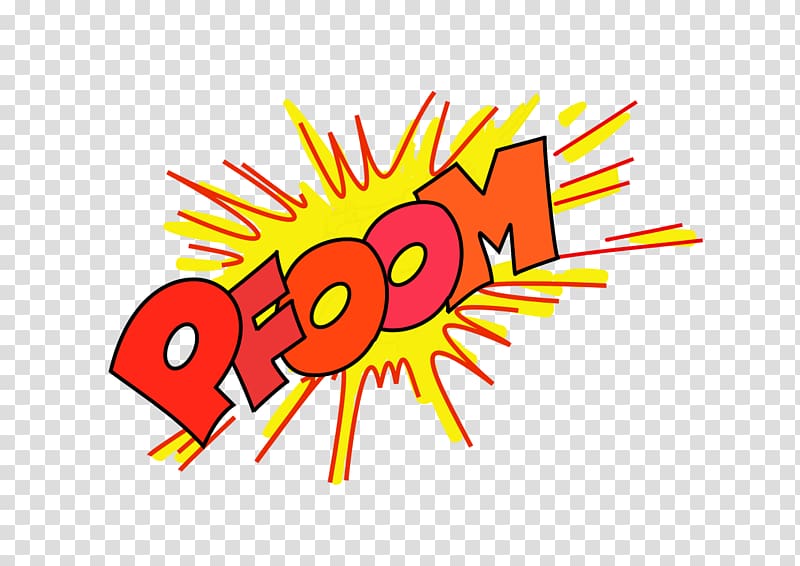 Onomatopoeia , Boom transparent background PNG clipart.