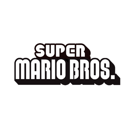 Super Mario Bros Logo SVG