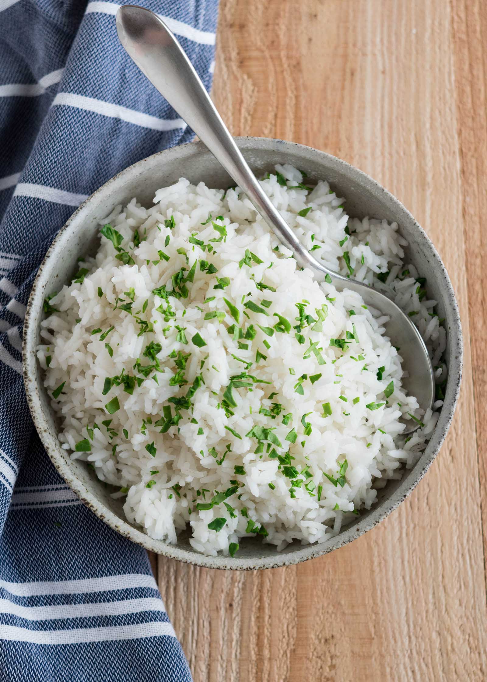 Easy Boiled Rice.