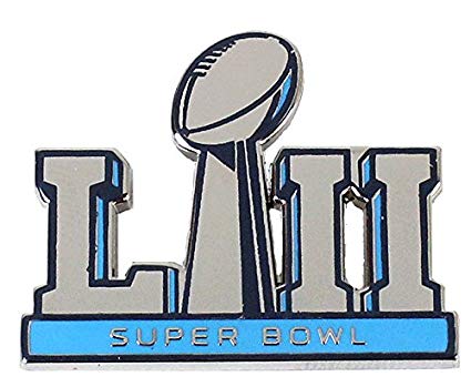 Amazon.com : Super Bowl LII (52) Logo Pin.