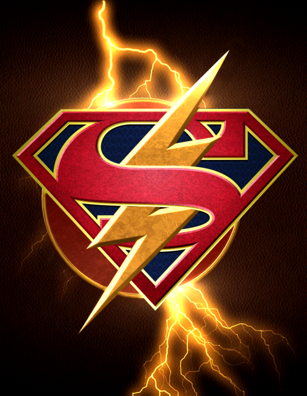 Flash Supergirl crossover logo by ArkhamNatic on DeviantArt.