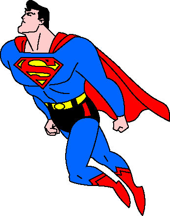Superman clipart free.