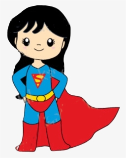 Free Superwoman Clip Art with No Background.