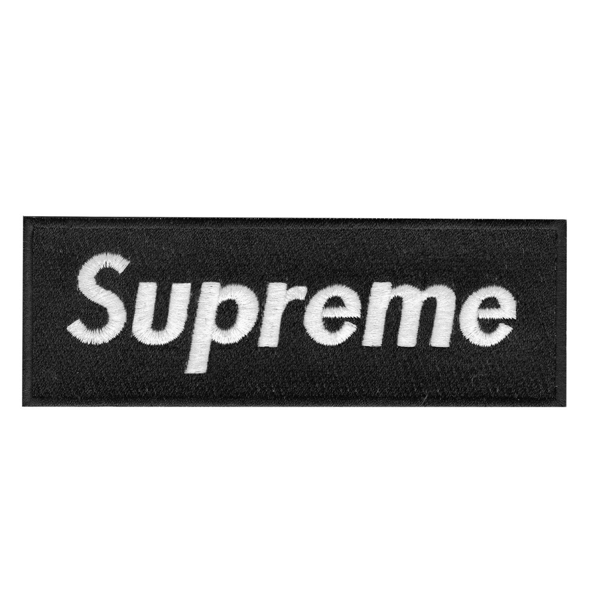 Black Supreme Logo.