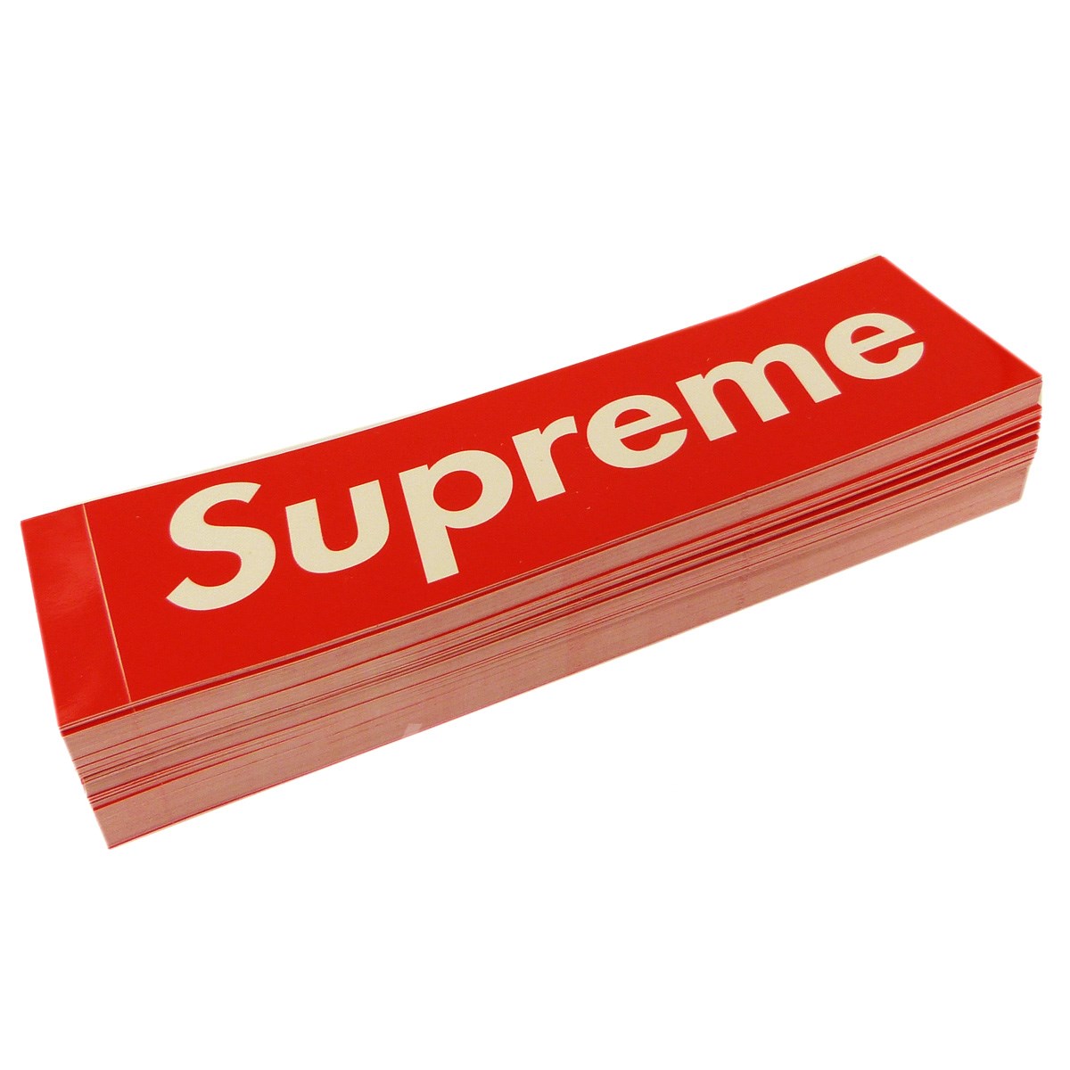 SUPREME BOX logo sticker 100 pieces set red size:.