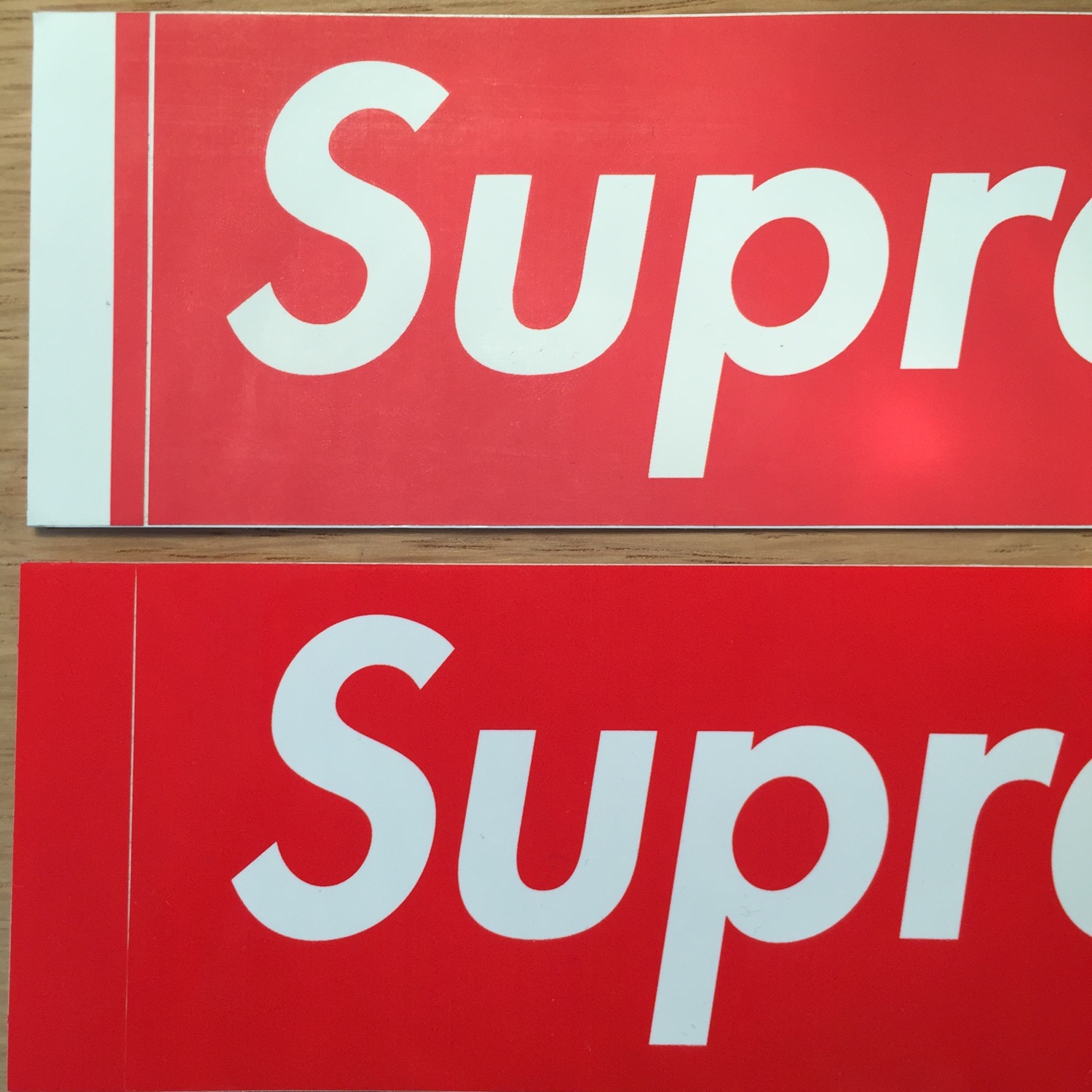 Supreme 90’S Red Box Logo Sticker.