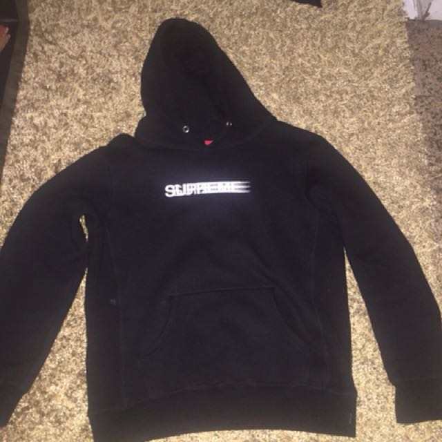 SUPREME MOTION LOGO HOODIE.