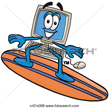 Surf the internet clipart - Clipground