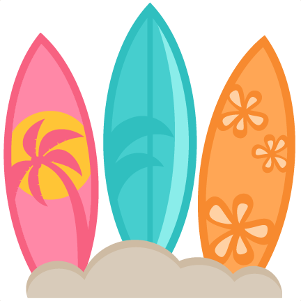Free Surfboard Clipart Pictures.